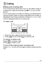 Preview for 15 page of Sony Ericsson K220c User Manual