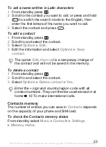 Preview for 23 page of Sony Ericsson K220c User Manual