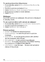 Preview for 44 page of Sony Ericsson K220c User Manual