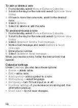 Preview for 58 page of Sony Ericsson K220c User Manual