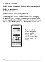 Preview for 62 page of Sony Ericsson K220c User Manual