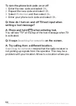 Preview for 64 page of Sony Ericsson K220c User Manual