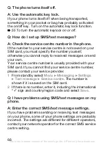 Preview for 66 page of Sony Ericsson K220c User Manual