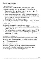 Preview for 67 page of Sony Ericsson K220c User Manual