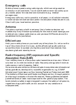 Preview for 72 page of Sony Ericsson K220c User Manual