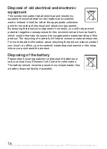 Preview for 74 page of Sony Ericsson K220c User Manual