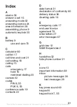 Preview for 81 page of Sony Ericsson K220c User Manual