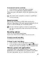 Preview for 59 page of Sony Ericsson K300c Owner'S Manual