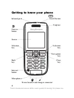 Предварительный просмотр 5 страницы Sony Ericsson K300i User Manual