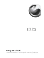 Sony Ericsson K310 User Manual предпросмотр