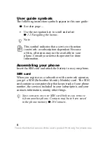 Preview for 9 page of Sony Ericsson K310 User Manual