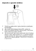 Preview for 12 page of Sony Ericsson K320 (Slovakian) Uživatelská Příručka