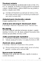 Preview for 22 page of Sony Ericsson K320 (Slovakian) Uživatelská Příručka