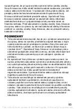 Preview for 86 page of Sony Ericsson K320 (Slovakian) Uživatelská Příručka