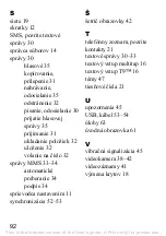 Preview for 93 page of Sony Ericsson K320 (Slovakian) Uživatelská Příručka