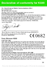 Предварительный просмотр 38 страницы Sony Ericsson K330 User Manual