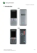 Preview for 3 page of Sony Ericsson K610i Working Instructions