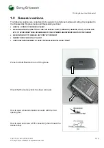 Preview for 5 page of Sony Ericsson K610i Working Instructions