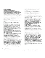 Preview for 2 page of Sony Ericsson K610im User Manual