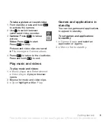 Preview for 9 page of Sony Ericsson K610im User Manual