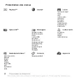 Preview for 12 page of Sony Ericsson K800i (French) Manual De L'Utilisateur