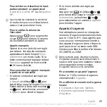 Preview for 25 page of Sony Ericsson K800i (French) Manual De L'Utilisateur