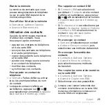 Preview for 29 page of Sony Ericsson K800i (French) Manual De L'Utilisateur