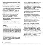 Preview for 44 page of Sony Ericsson K800i (French) Manual De L'Utilisateur