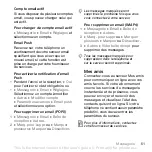 Preview for 51 page of Sony Ericsson K800i (French) Manual De L'Utilisateur