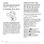 Preview for 64 page of Sony Ericsson K800i (French) Manual De L'Utilisateur