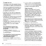 Preview for 84 page of Sony Ericsson K800i (French) Manual De L'Utilisateur