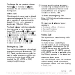 Preview for 21 page of Sony Ericsson K810i Cyber-shot User Manual