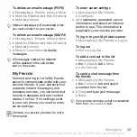 Preview for 43 page of Sony Ericsson K810i Cyber-shot User Manual