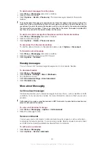 Preview for 30 page of Sony Ericsson Kurara Extended User Manual