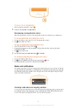 Preview for 20 page of Sony Ericsson Live with Walkmantrade Extended User Manual