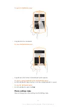 Preview for 21 page of Sony Ericsson Live with Walkmantrade Extended User Manual