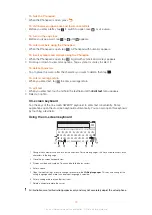 Preview for 23 page of Sony Ericsson Live with Walkmantrade Extended User Manual