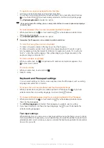 Preview for 24 page of Sony Ericsson Live with Walkmantrade Extended User Manual