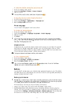 Preview for 27 page of Sony Ericsson Live with Walkmantrade Extended User Manual