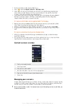 Preview for 38 page of Sony Ericsson Live with Walkmantrade Extended User Manual