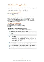 Preview for 62 page of Sony Ericsson Live with Walkmantrade Extended User Manual