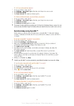 Preview for 67 page of Sony Ericsson Live with Walkmantrade Extended User Manual