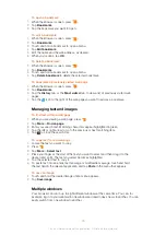 Preview for 75 page of Sony Ericsson Live with Walkmantrade Extended User Manual