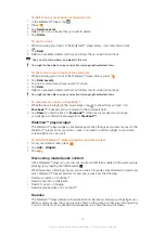 Preview for 79 page of Sony Ericsson Live with Walkmantrade Extended User Manual