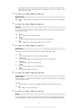 Preview for 89 page of Sony Ericsson Live with Walkmantrade Extended User Manual