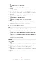 Preview for 90 page of Sony Ericsson Live with Walkmantrade Extended User Manual