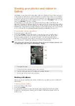 Preview for 96 page of Sony Ericsson Live with Walkmantrade Extended User Manual