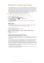 Preview for 101 page of Sony Ericsson Live with Walkmantrade Extended User Manual