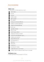 Preview for 115 page of Sony Ericsson Live with Walkmantrade Extended User Manual