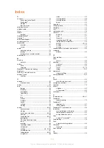 Preview for 124 page of Sony Ericsson Live with Walkmantrade Extended User Manual